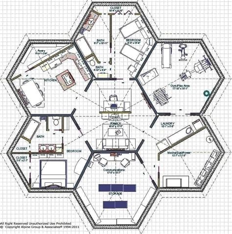 Survival Bunker Floor Plans - floorplans.click