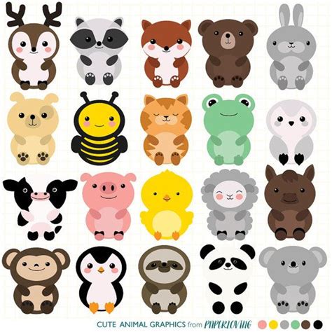 cute animal - Clip Art Library