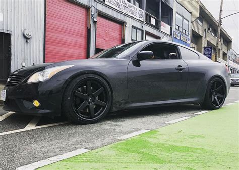 G37 Coupe Black Wheels