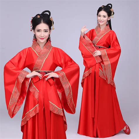 Chinese Traditional Costume Clothing Costume Hanfu Female Women Lady ...