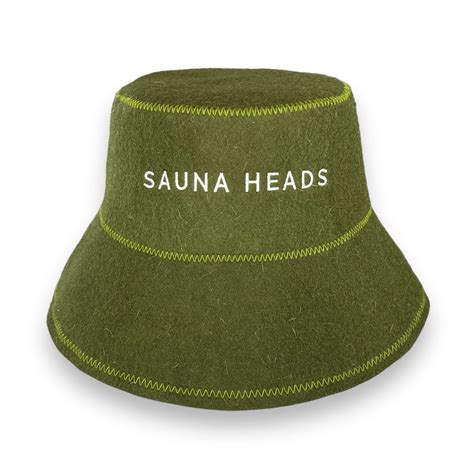 Sauna Hat - Army Green – SAUNA HEADS