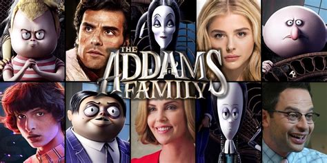 The Addams Family 2019 Voice Cast & Character Guide