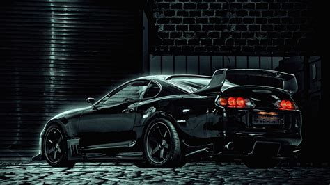 1920x1080 Toyota Supra Black 4k Laptop Full HD 1080P ,HD 4k Wallpapers ...