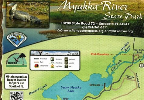 Myakka River State Park Map - Maps For You