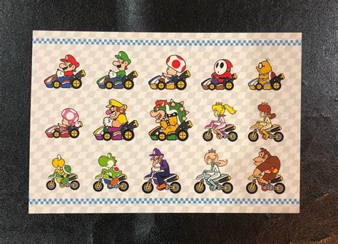 Super Mario Kart Characters