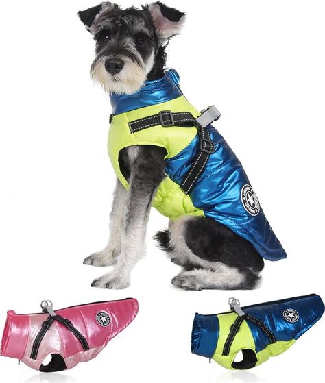 Amazon.com : Ceuacu Dog Cold Weather Coats - Cozy Waterproof Windproof ...