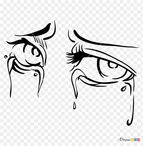 Drawings Of Eyes Crying - May convey inconsolable grief but also other ...