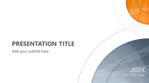 Title Slide PowerPoint Gradients - SlideModel