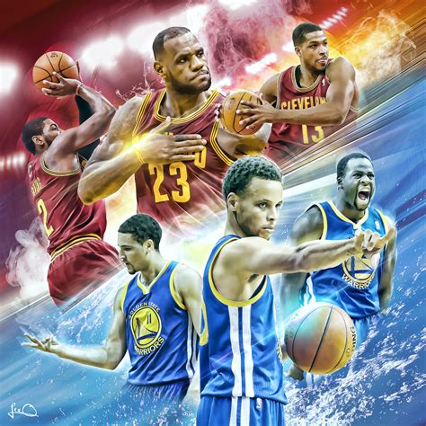 2015 NBA Finals Artwork :: Behance