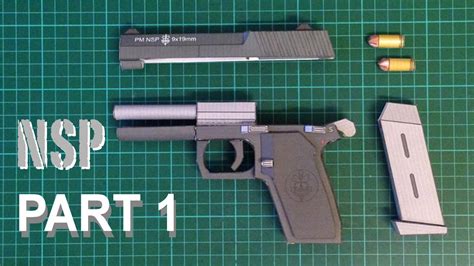 11+Free Papercraft Gun Instructions | Proyecto