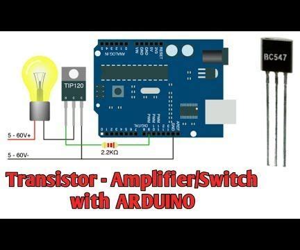 Transistors With Arduino (BJT) - BC547 TIP120 : 4 Steps - Instructables