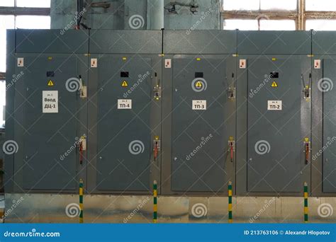 Substation and Power Transformer Stock Photo - Image of high, technical ...