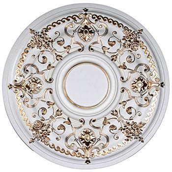 Images Of Painted Ceiling Medallions | Shelly Lighting