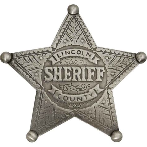 Lincoln County Sheriff Badge