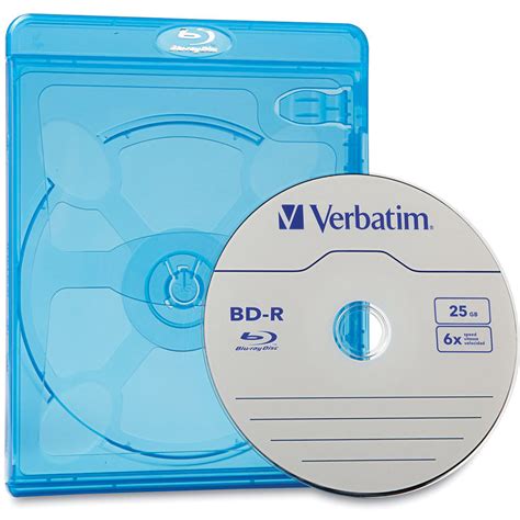 Verbatim Blu-ray DVD Cases (30-Pack) 98603 B&H Photo Video