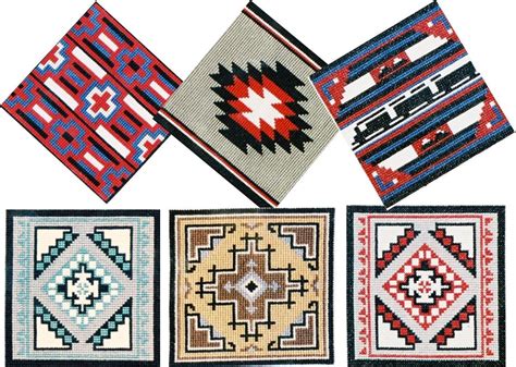 Hot Plate Designs Navajo Rugs Chart - 160