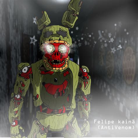 Springtrap (Fnaf 3) by AntiVenom-Draw on DeviantArt