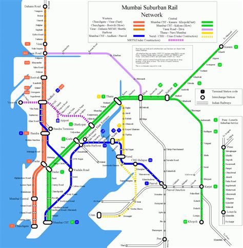 mumbai metro map stations