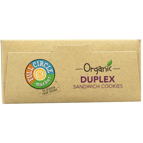 Full Circle Market Duplex Chocolate & Vanilla Sandwich Cookies With ...