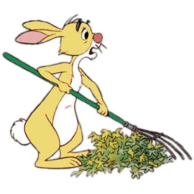 Winnie the Pooh Rabbit Holding A Carrot transparent PNG - StickPNG