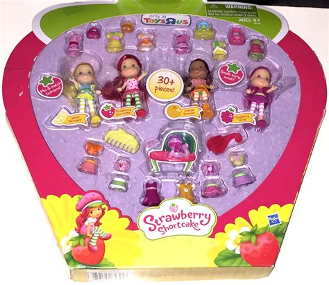 Strawberry Shortcake Dolls Toys R Us 30 Piece Play Set | PurpleToyShop.com