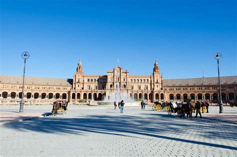 The Plaza de Espana in Seville