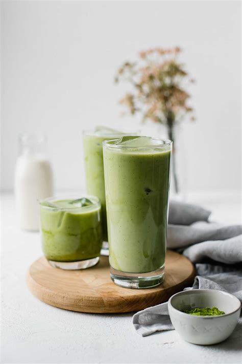 5-Minute Iced Green Tea Matcha Latte-3 - Jar Of Lemons