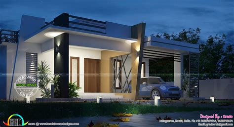 One Floor Modern House Plans - floorplans.click