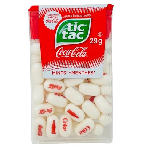 Tic Tac Coca Cola Limited Edition Candy Funhouse Ca