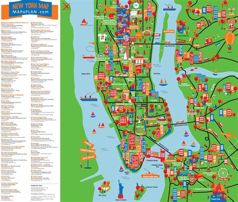 Alf img - Showing > NYC Attractions Map Printable