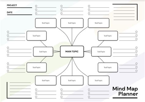 10 Free Mind Map Templates