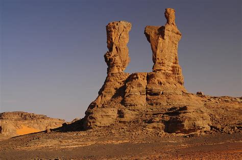 Picturesque rock formation on Sahara Desert Photograph by Michael ...