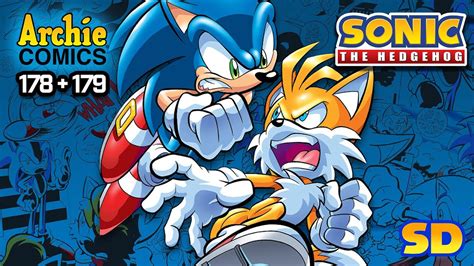 Sonic The Hedgehog Archie Comics 178 179 Sonic Vs Tails Dub