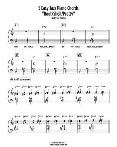 5 Easy Jazz Piano Chords That Sound Great (with chart download)