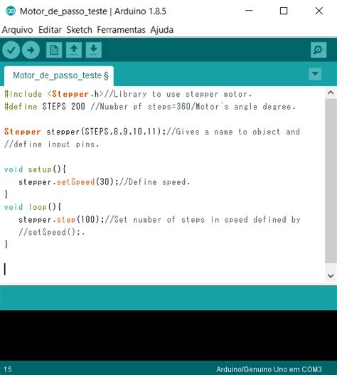 Stepper Motor Arduino Code Without Library | Webmotor.org