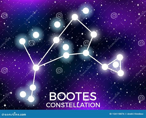 Bootes Star Constellation Cartoon Vector | CartoonDealer.com #49174967