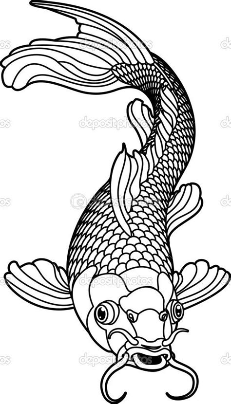 Koi Fish Coloring Page at GetColorings.com | Free printable colorings ...