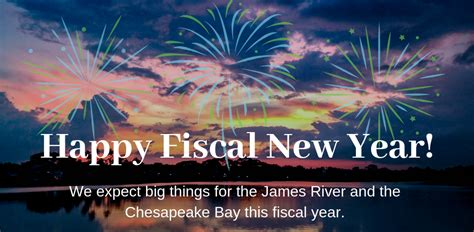 Happy (fiscal) New Year! | James River Association