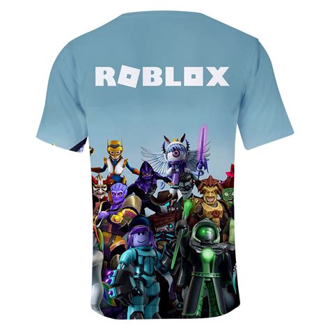 Hot Game Roblox Casual Sports Summer T-Shirts for Adult Kids – Abox.nz