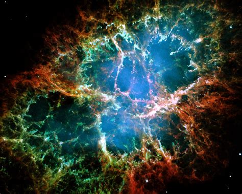 Crab Nebula Hubble Telescope Wallpaper