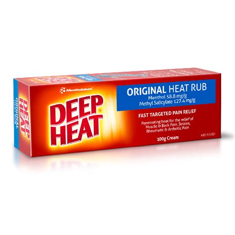 Deep Heat Original | Pain Relief Cream | Deep Heat Australia