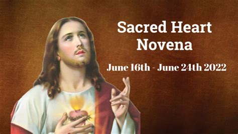 Sacred Heart Novena 2022 - Missionaries of the Sacred Heart