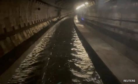 Eurostar Train Services Disrupted After Flooding In Tunnel Near London