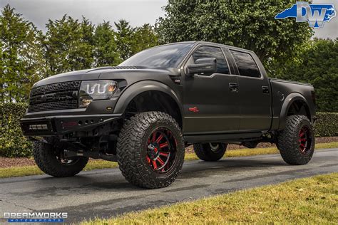 Matte Black Ford Raptor — Dreamworks Motorsports