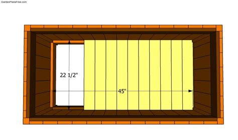 Garden Storage Box Plans | Free Garden Plans - How to build garden projects