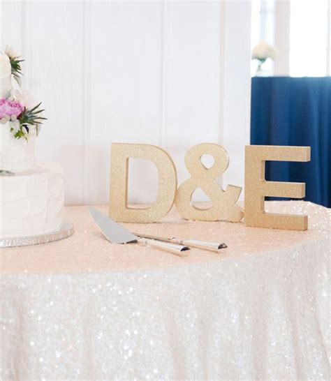 Wooden Letters for Wedding Decor Initial Signs Standing - Etsy