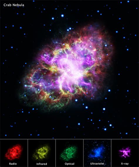 Crab Nebula Star Map