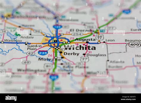 Wichita Ks On Map - Blondy Sidonnie