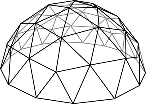 Grid Dome Hall · Free vector graphic on Pixabay