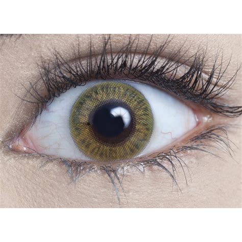 MesmerEyez Coloured Contact Lenses Blendz - Light Hazel